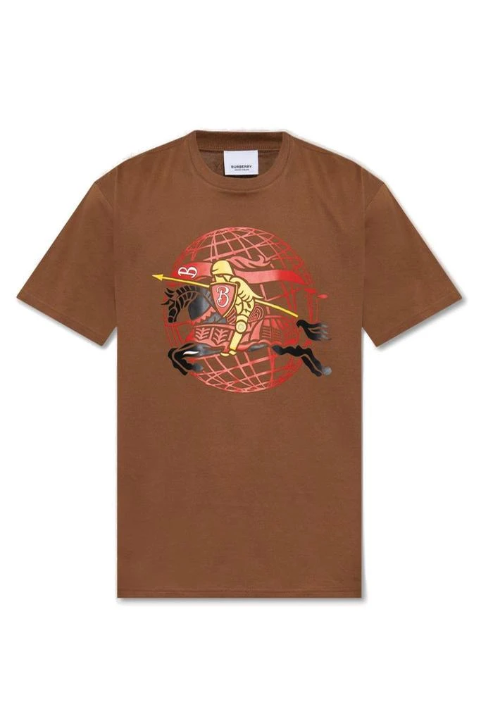 商品Burberry|Burberry Graphic Printed Crewneck T-Shirt,价格¥4160,第1张图片