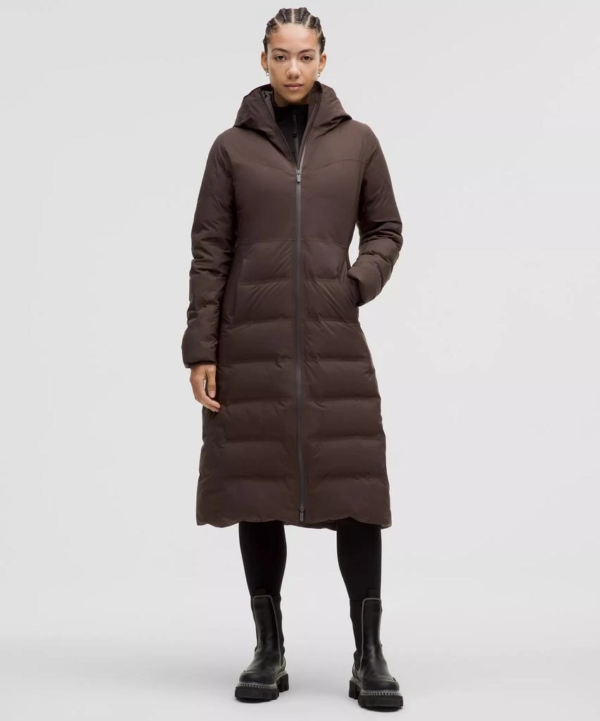 商品Lululemon|StretchSeal™ Sleet Street 600-Down-Fill Long Jacket,价格¥3152,第3张图片详细描述