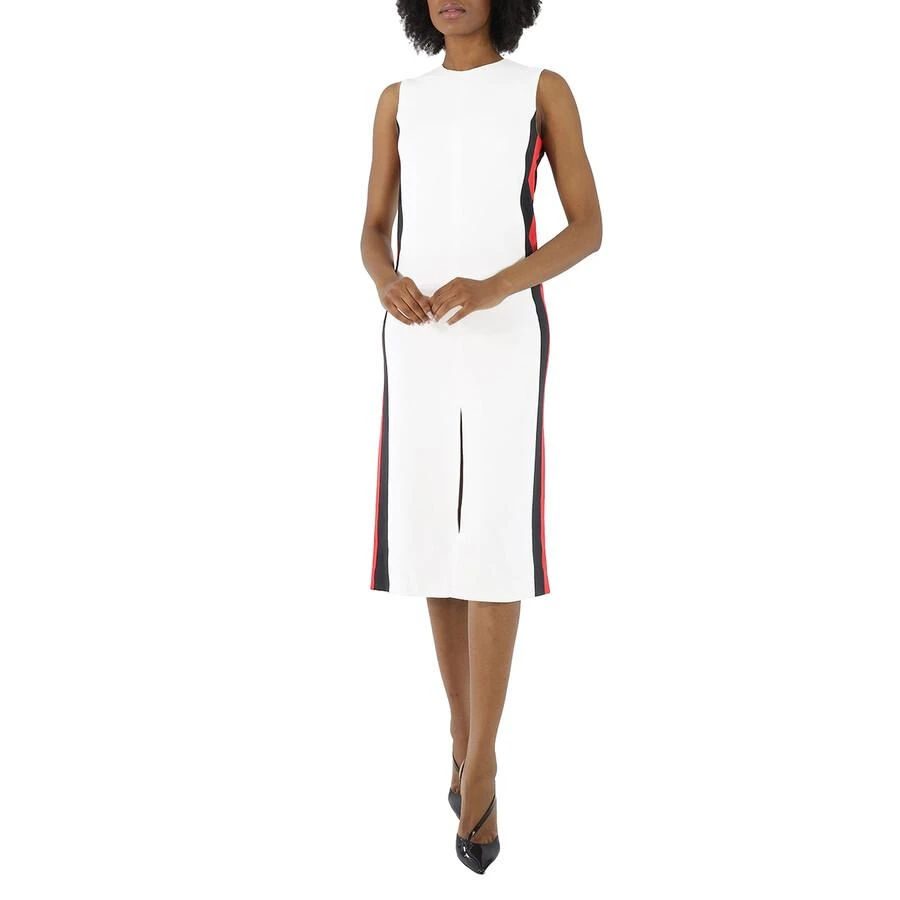商品Burberry|Ladies White Roundneck Sleevless Dress,价格¥1476,第2张图片详细描述