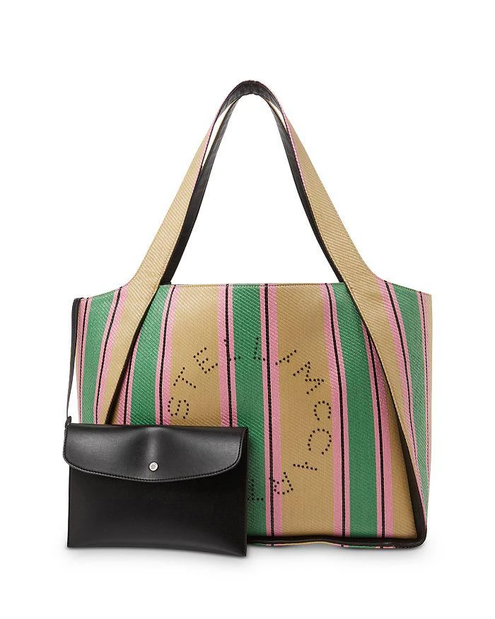 商品Stella McCartney|Logo Striped Tote,价格¥4579,第5张图片详细描述