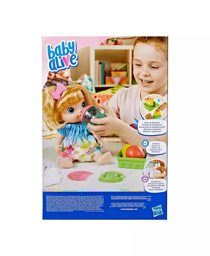 商品Baby Alive|Fruity Sips Doll, Apple, Blonde Hair,价格¥172,第4张图片详细描述