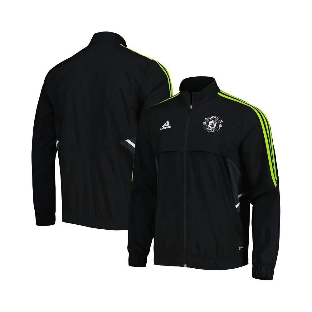 商品Adidas|Men's Black Manchester United Presentation AEROREADY Full-Zip Jacket,价格¥542,第1张图片