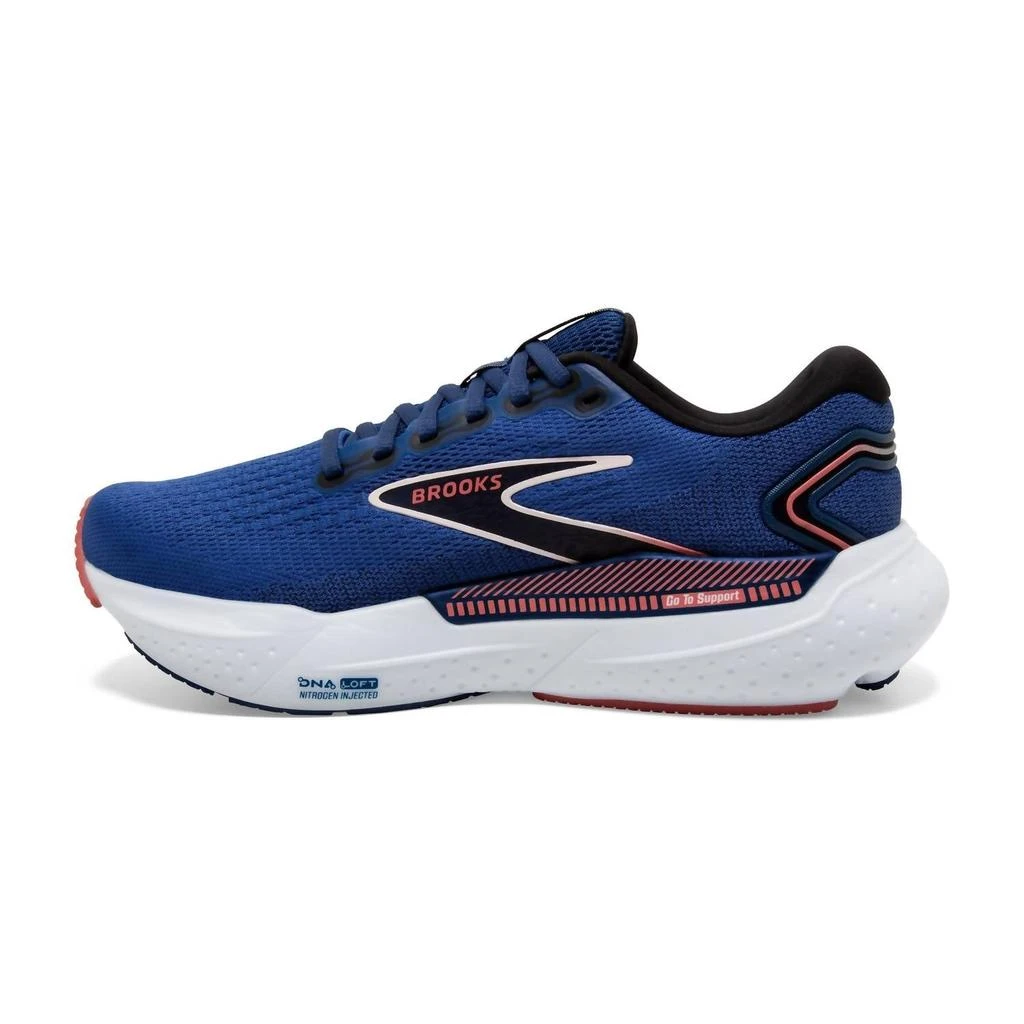 商品Brooks|Women's Glycerin Gts 21 Running Shoes In Blue/icy Pink/rose,价格¥1167,第3张图片详细描述