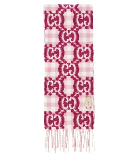 商品Gucci|GG wool-blend scarf,价格¥2525,第3张图片详细描述