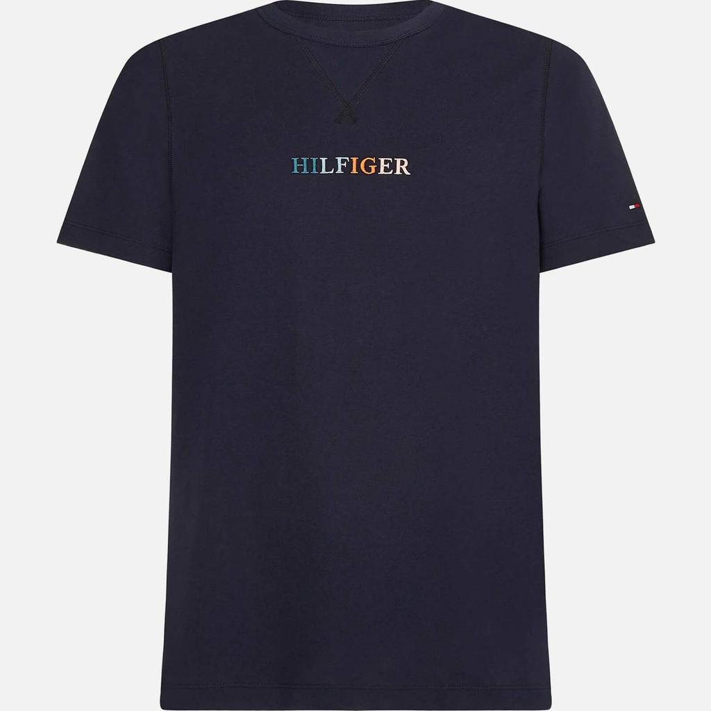 商品Tommy Hilfiger|Tommy Hilfiger Men's Contrast Stitch T-Shirt - Desert Sky,价格¥470,第1张图片