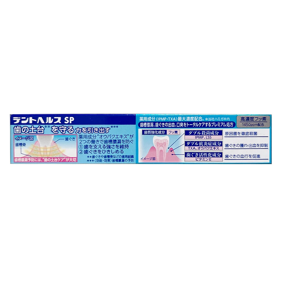 商品[国内直发] LION|DENT HEALTH 药用牙周护理牙膏抗菌消炎预防齿槽脓漏 30g,价格¥60,第4张图片详细描述