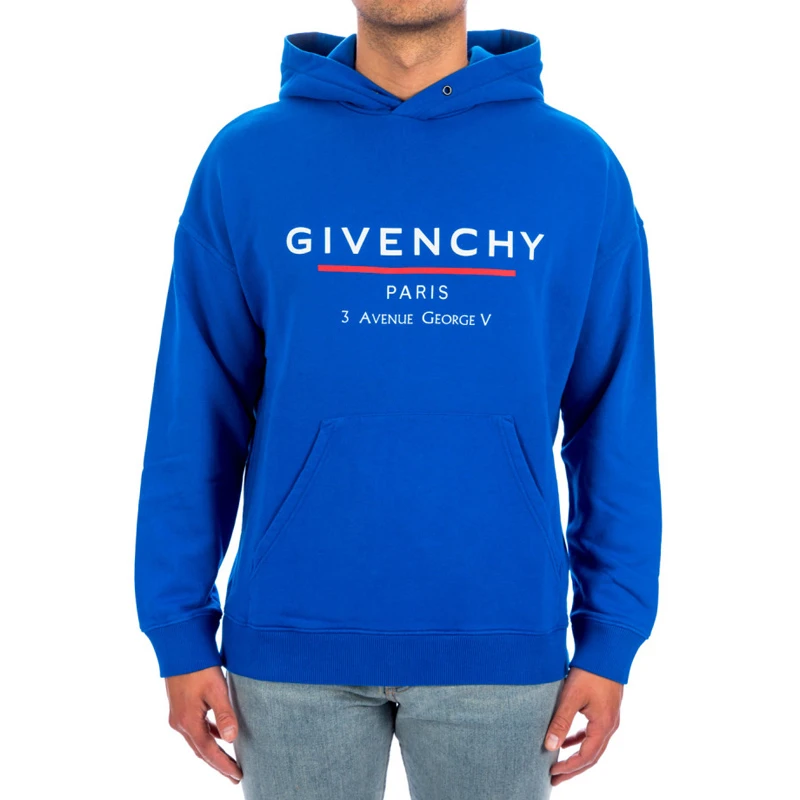 商品[国内直发] Givenchy|GIVENCHY 蓝色男士卫衣/帽衫 BMJ05430AF-426,价格¥4926,第1张图片