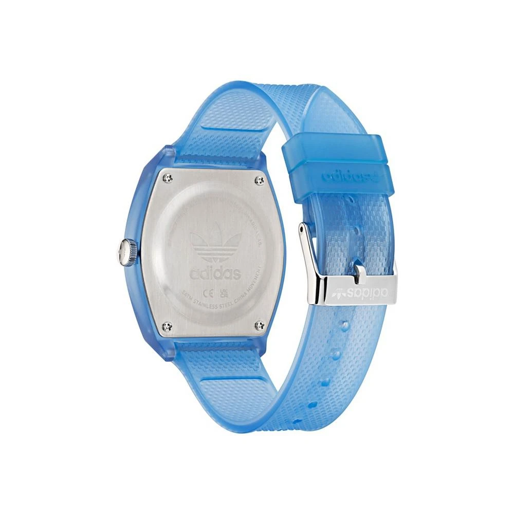 商品Adidas|Unisex Three Hand Project Two Blue Resin Strap Watch 38mm,价格¥516,第3张图片详细描述