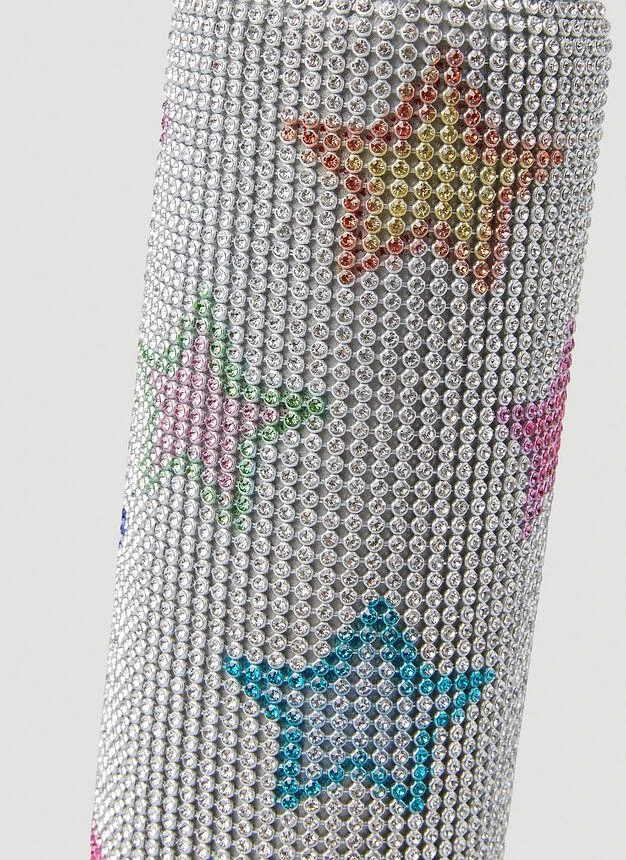 商品Collina Strada|Rhinestone Star Water Bottle in Silver,价格¥570,第4张图片详细描述