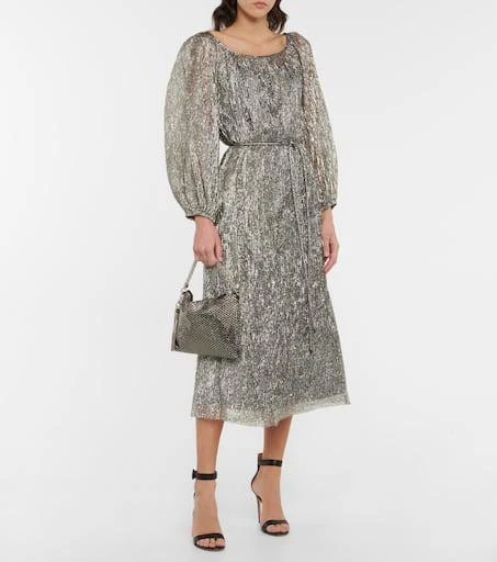 商品Tory Burch|金属丝中长连衣裙,价格¥4342,第2张图片详细描述