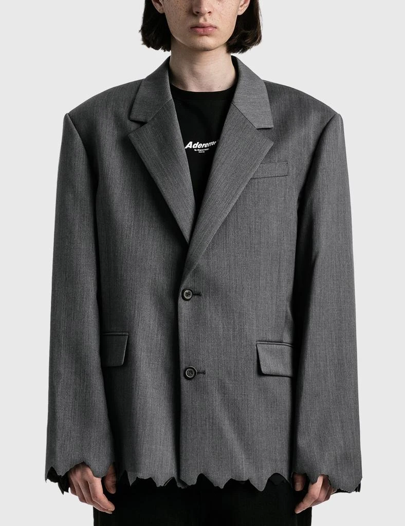 商品ADER error|Destroyed Hem Wool Blazer,价格¥3412,第3张图片详细描述