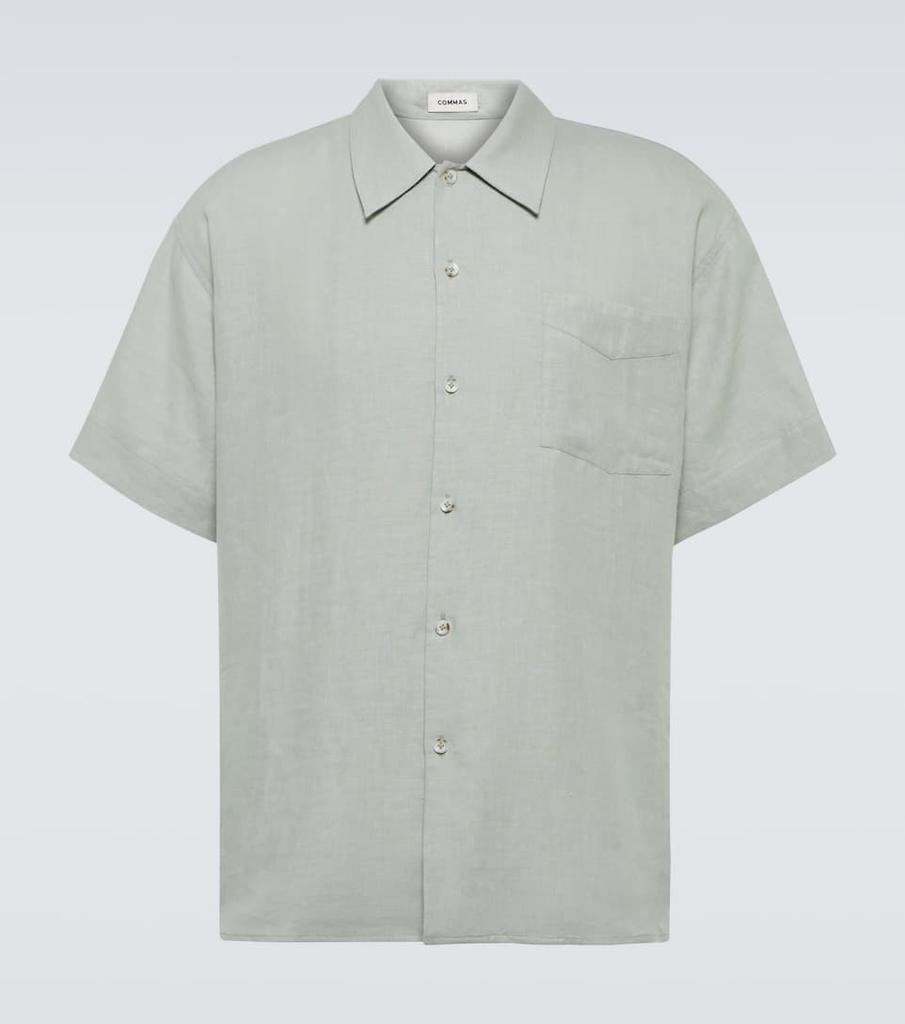商品Commas|亚麻短袖衬衫,价格¥1515,第1张图片