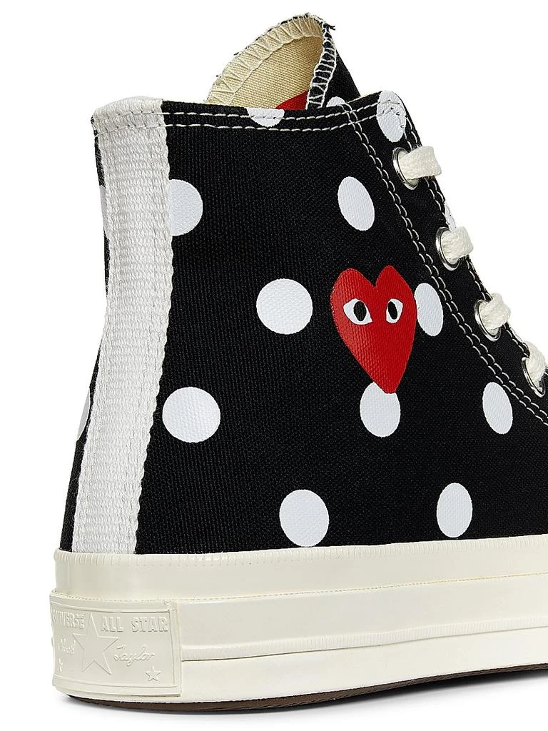 商品Comme des Garcons|CdG Play x Converse Women's Polka Dot High-Top Sneakers,价格¥843,第5张图片详细描述