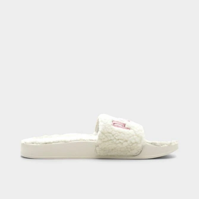 商品Puma|Women's Puma Leadcat 2.0 Sherpa Slide Sandals,价格¥338,第3张图片详细描述