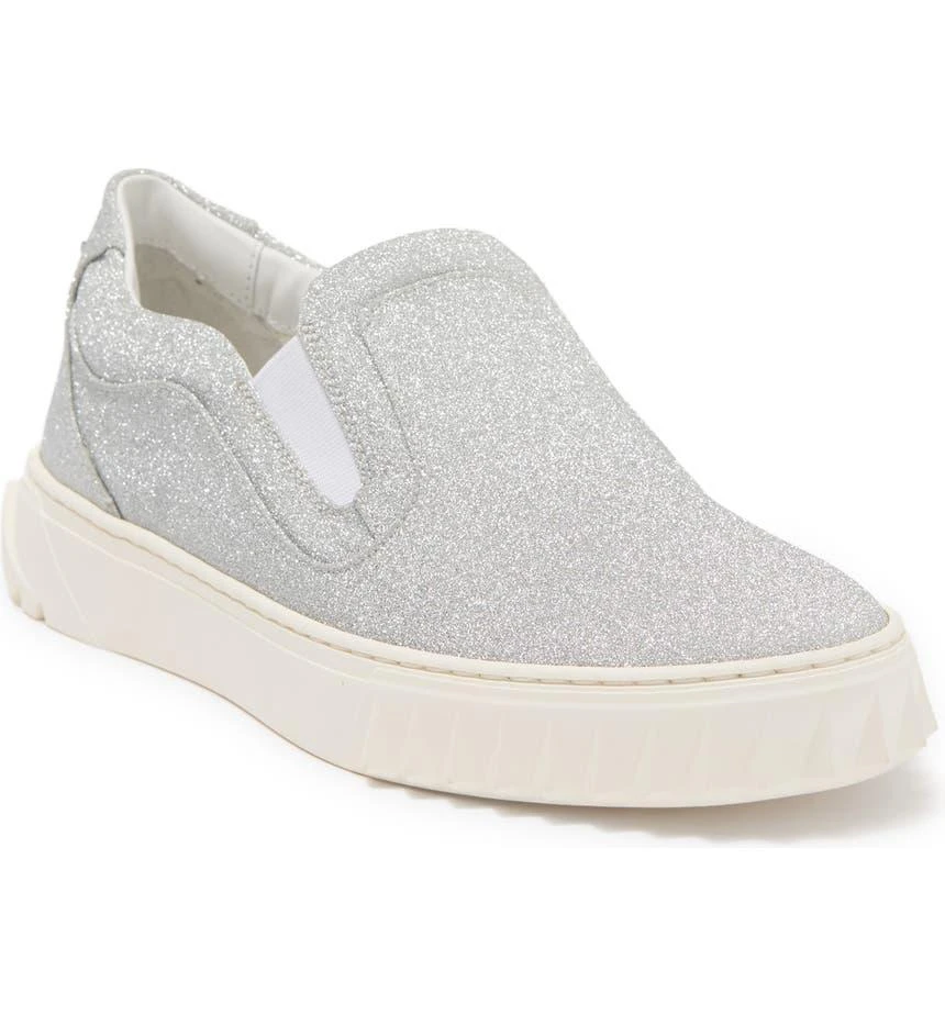 商品Salvatore Ferragamo|Salvatore Ferragamo Glitter Slip-On Sneaker,价格¥1927,第1张图片