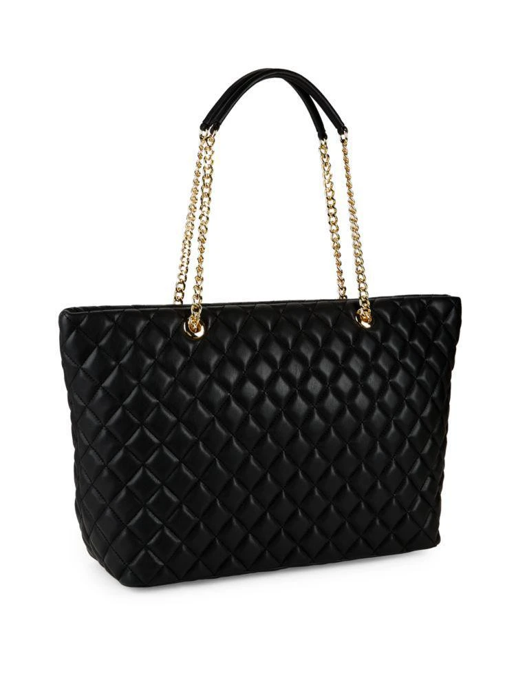 商品Moschino|Quilted Leather Tote,价格¥1259,第4张图片详细描述
