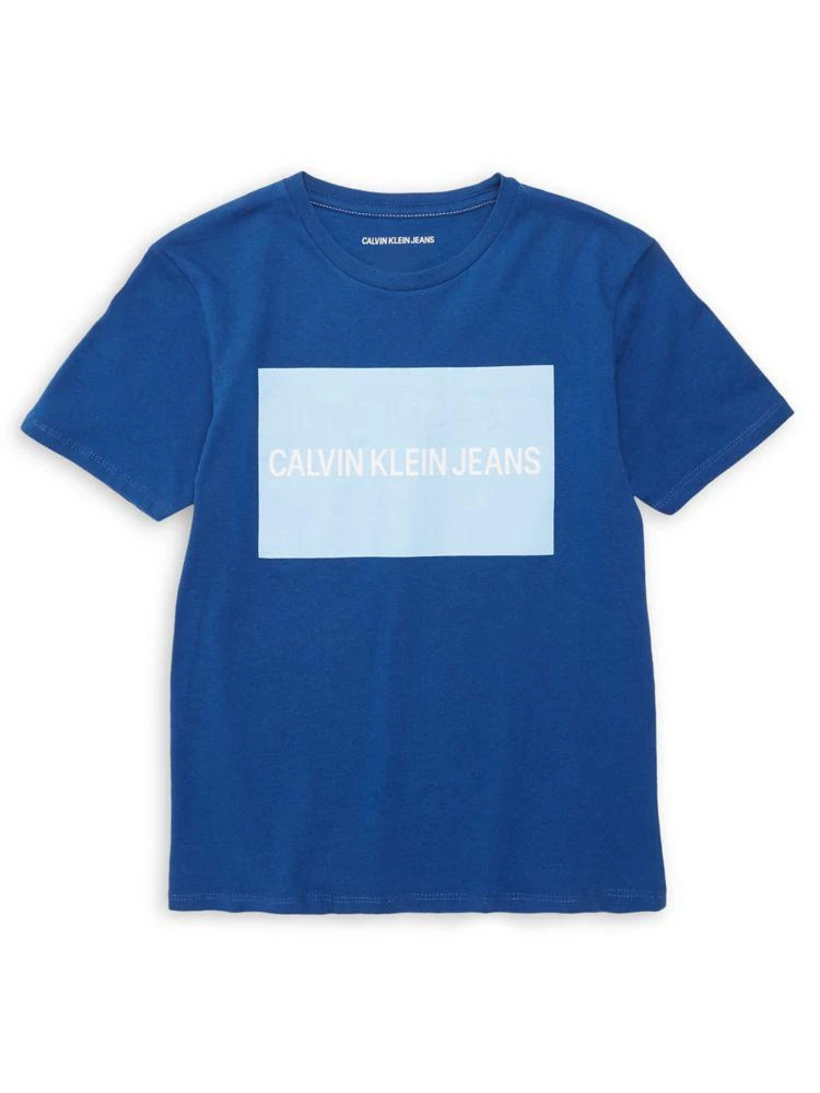 商品Calvin Klein|Boy's CK Jeans Graphic T-Shirt,价格¥36,第1张图片