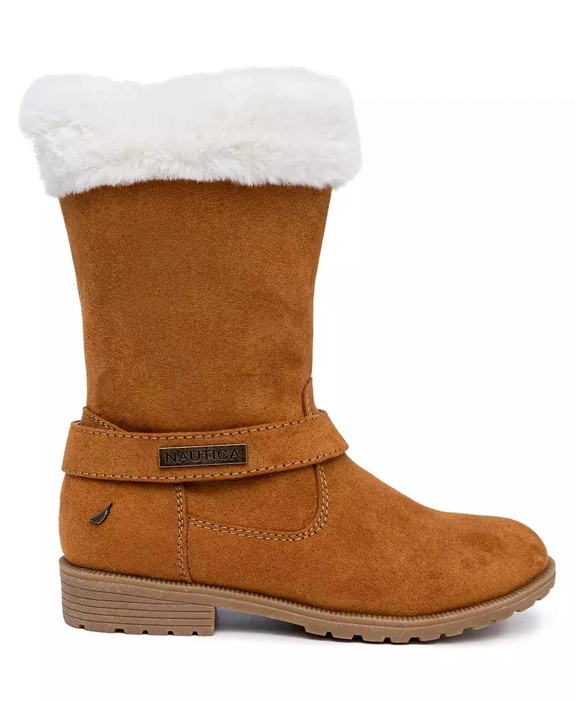 商品Nautica|Big Girls Cosima Cold Weather Faux Fur Boots,价格¥202,第2张图片详细描述