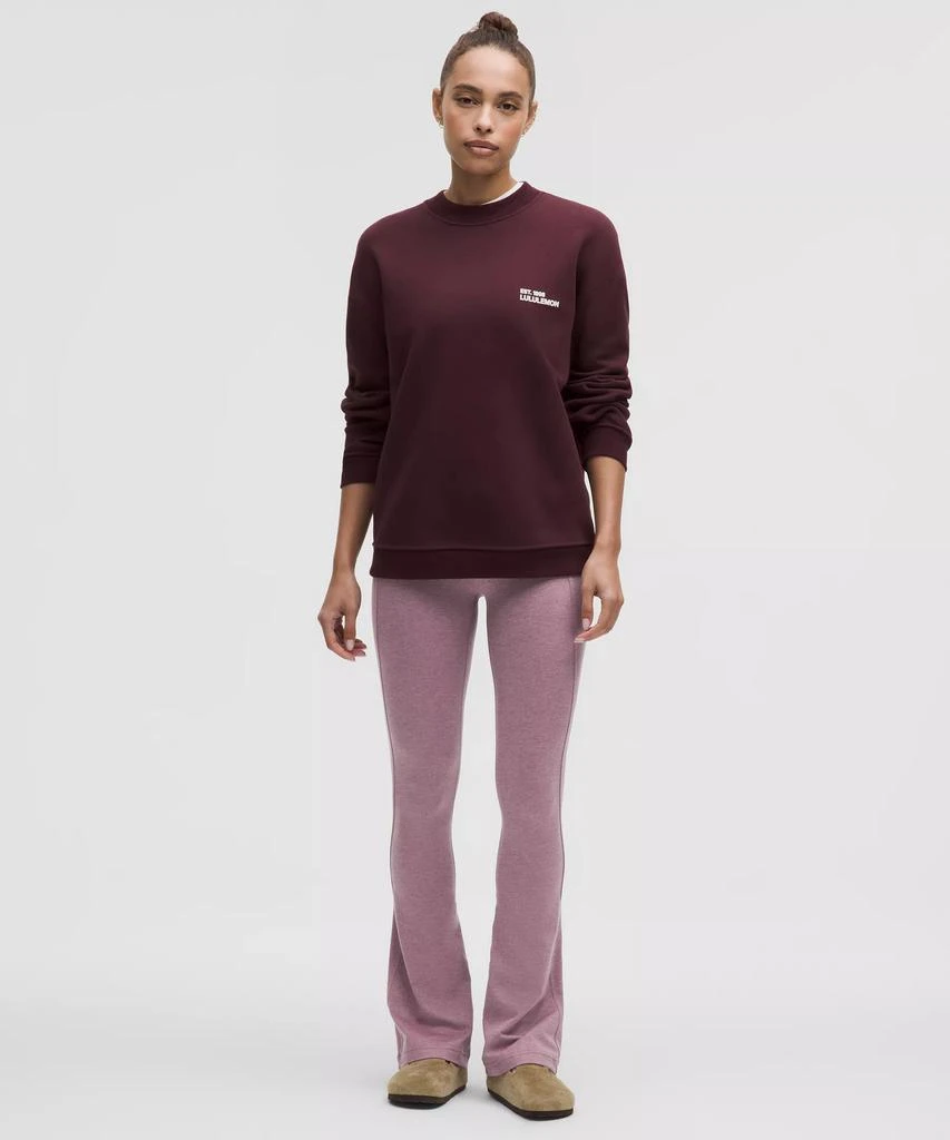 Softy Suedey Split-Hem High-Rise Mini-Flare Pant *Regular 商品