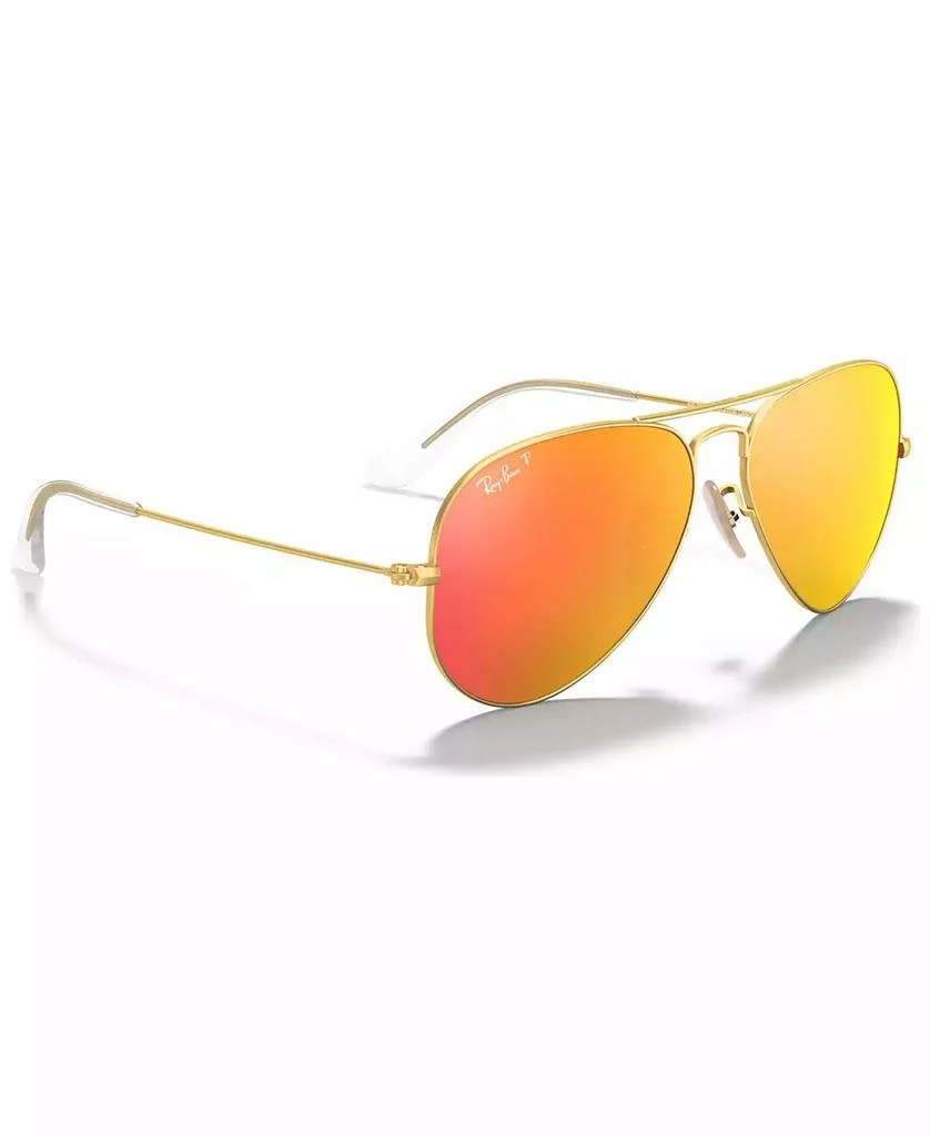 商品Ray-Ban|Polarized Sunglasses, RB3025 AVIATOR MIRROR,价格¥1723,第4张图片详细描述