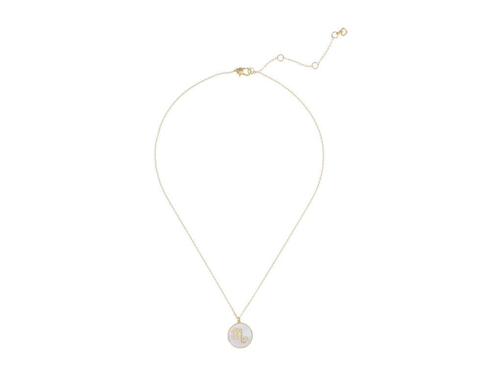 商品Kate Spade|In The Stars Mother-of-Pearl Scorpio Pendant Necklace,价格¥559,第4张图片详细描述
