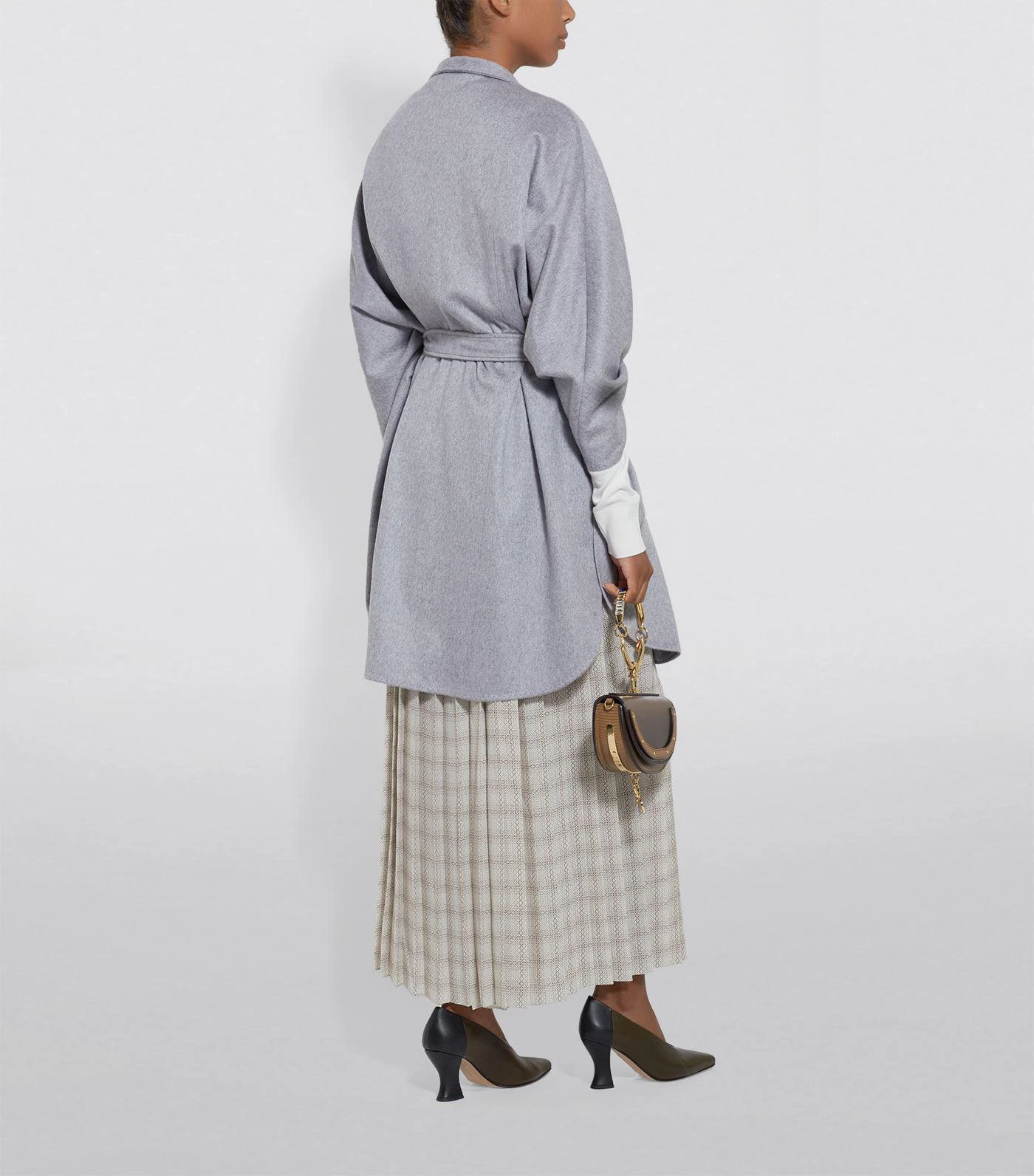 商品Max Mara|Cashmere Belted Cape Coat,价格¥16263,第2张图片详细描述