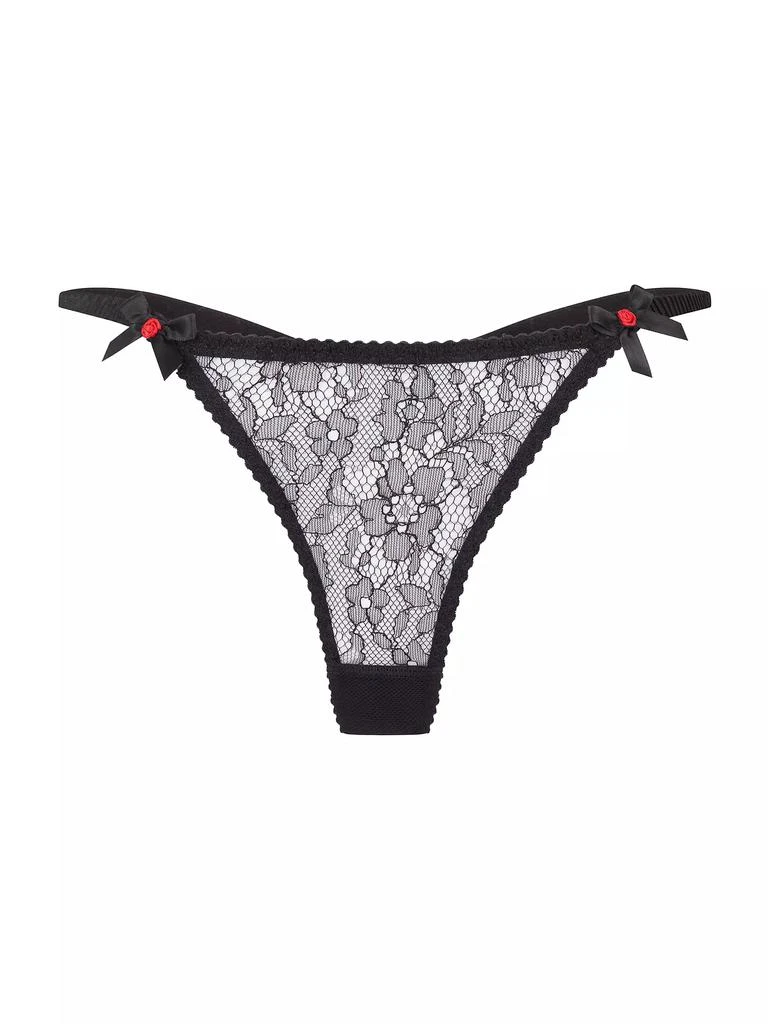 商品L'Agent by Agent Provocateur|Lorna Lace Thong,价格¥819,第1张图片