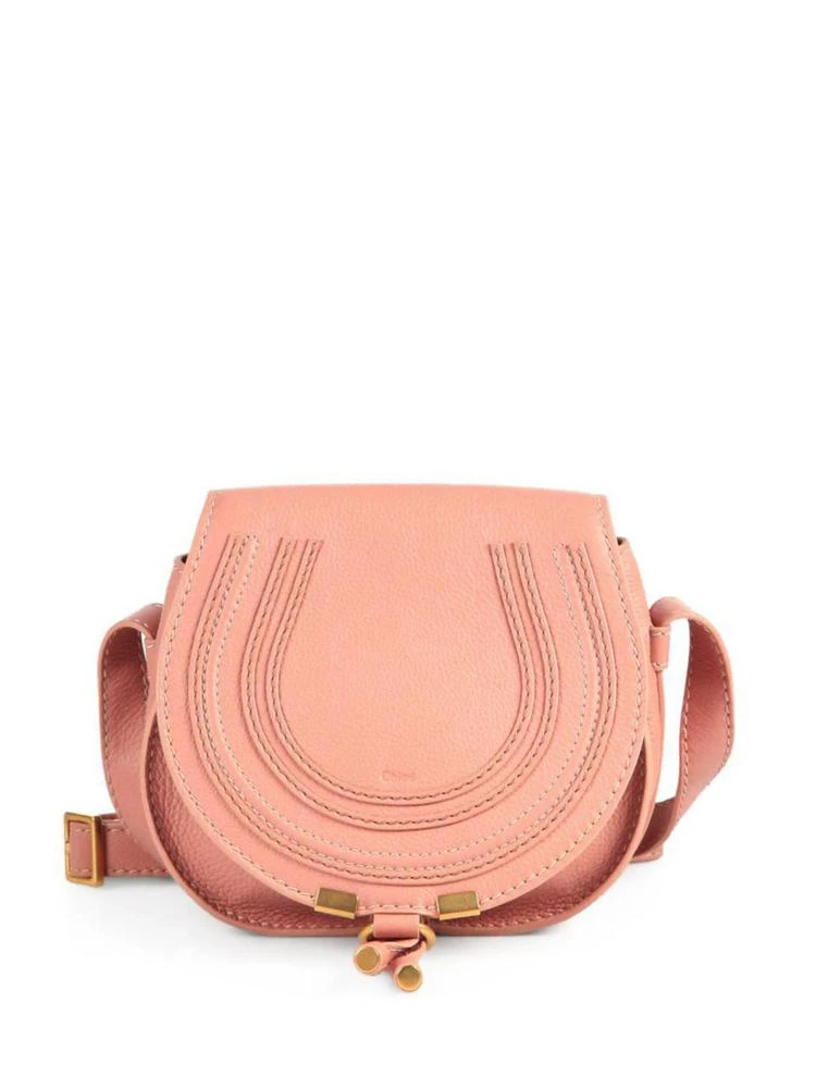 商品Chloé|Marcie Medium Round Leather Crossbody Bag,价格¥11174,第1张图片