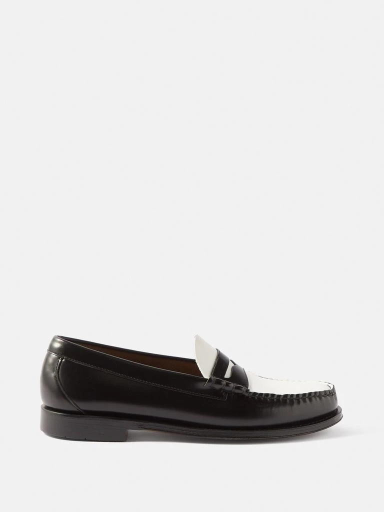 商品G.H. Bass|Weejuns Larson leather loafers,价格¥1066,第1张图片