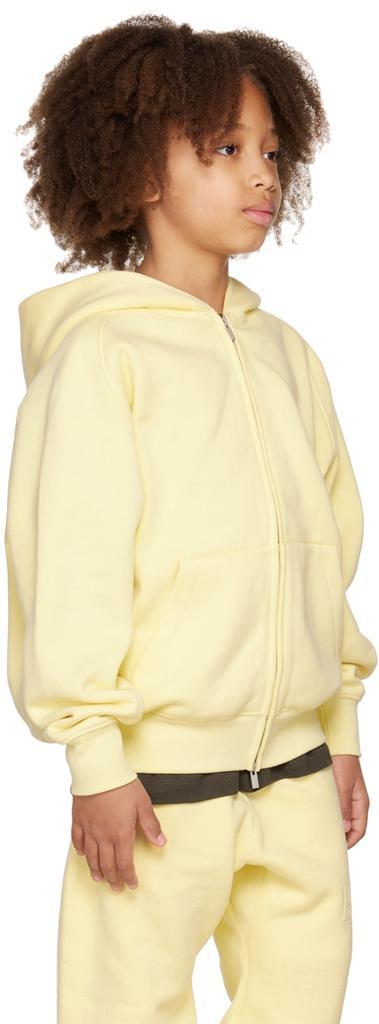 商品Essentials|Kids Yellow Zip Hoodie,价格¥634,第4张图片详细描述
