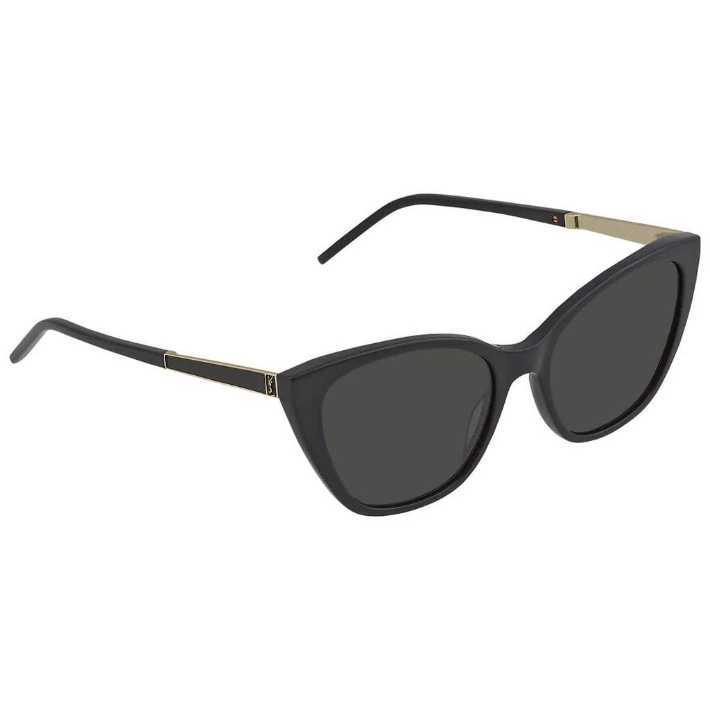 商品Yves Saint Laurent|Grey Cat Eye Ladies Sunglasses SL M69 004 56,价格¥1163,第2张图片详细描述