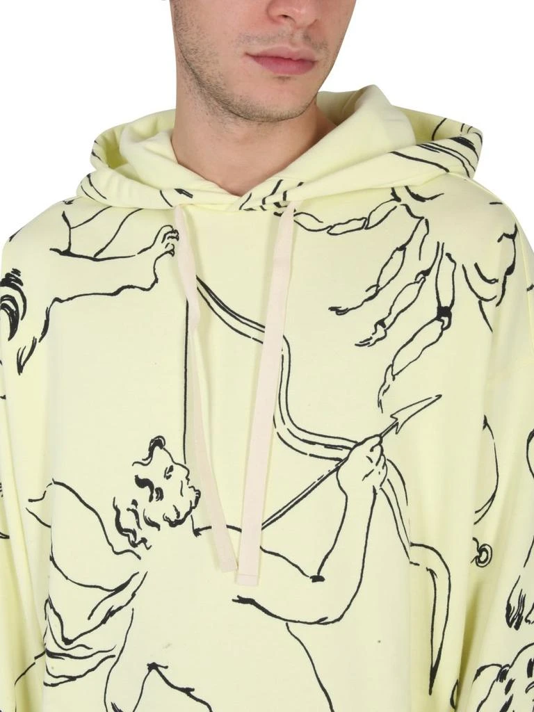 商品Jil Sander|Jil Sander Graphic-Printed Drawstring Hoodie,价格¥2537,第4张图片详细描述