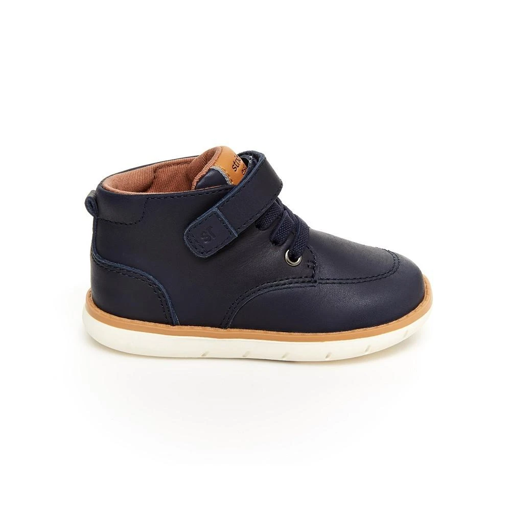 商品Stride Rite|Baby Boys SRTech Quinn Leather Boots,价格¥458,第2张图片详细描述