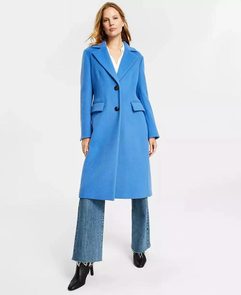 商品Michael Kors|Women's Single-Breasted Wool Blend Coat, Created for Macy's,价格¥718,第1张图片