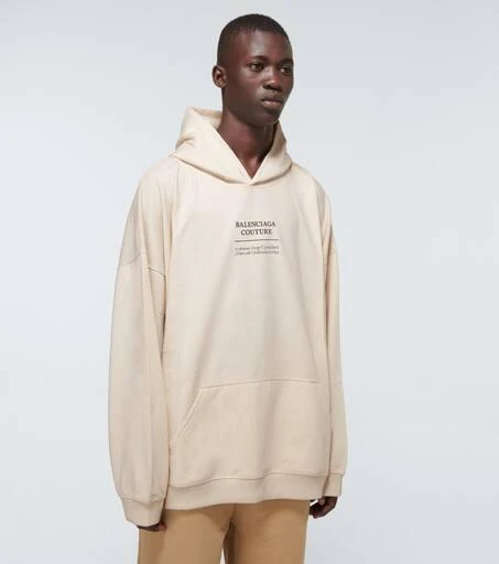 商品Balenciaga|Balenciaga Couture hooded sweatshirt,价格¥7201,第3张图片详细描述