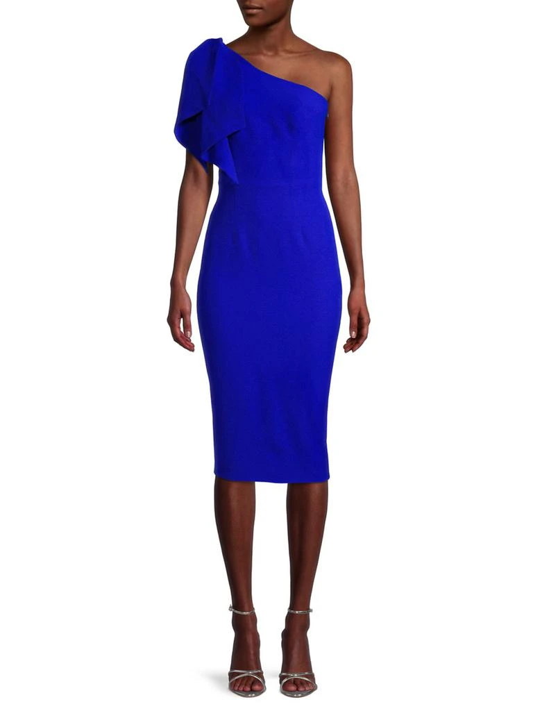 商品Dress The Population|Tiffany One-Shoulder Dress,价格¥1094,第2张图片详细描述