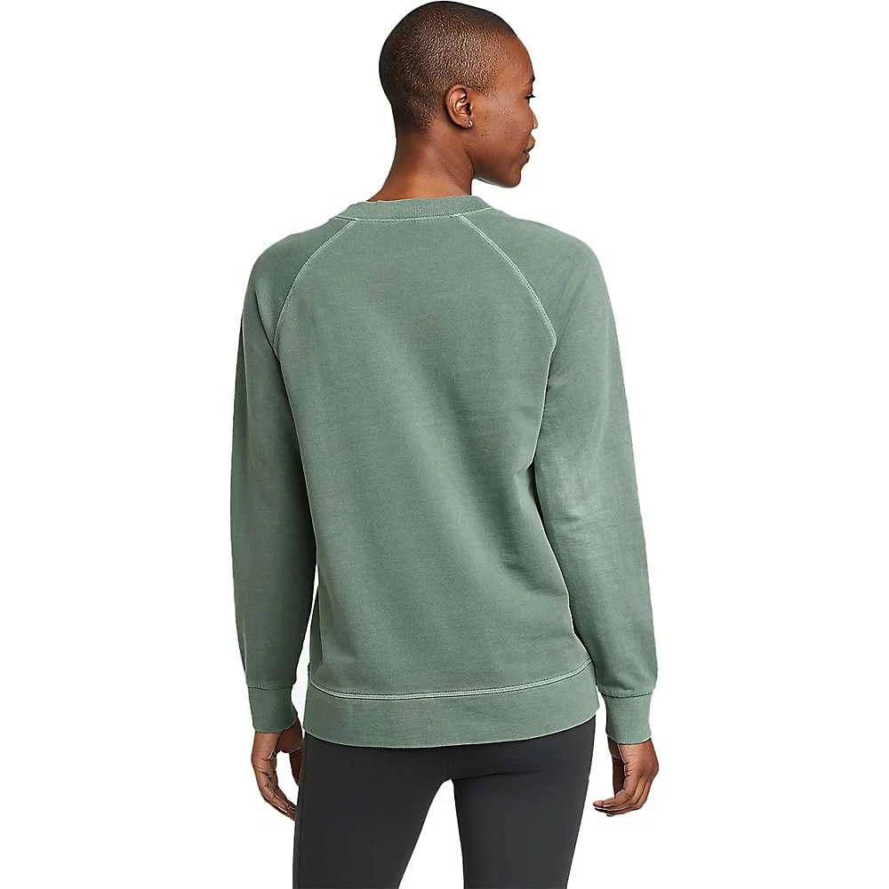 商品Eddie Bauer|Eddie Bauer Travex Women's Mineral Wash Terry Crew,价格¥250,第2张图片详细描述