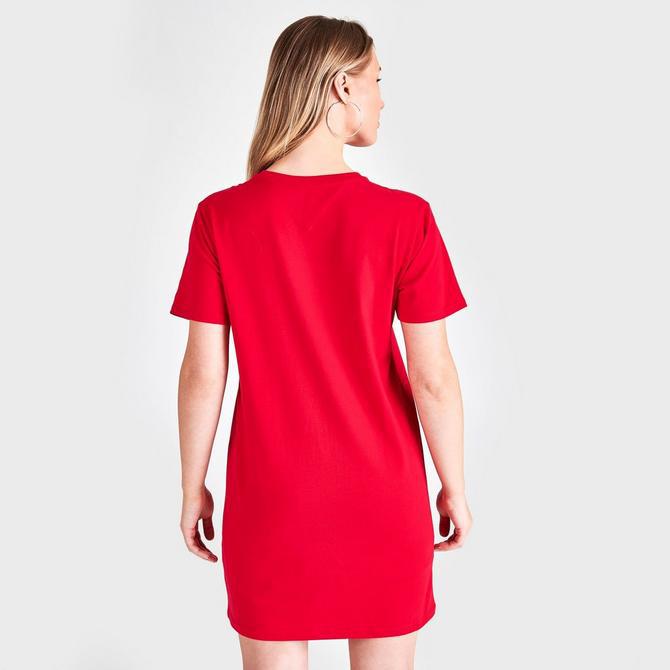 Women's Tommy Hilfiger Flag Short-Sleeve T-Shirt Dress商品第4张图片规格展示