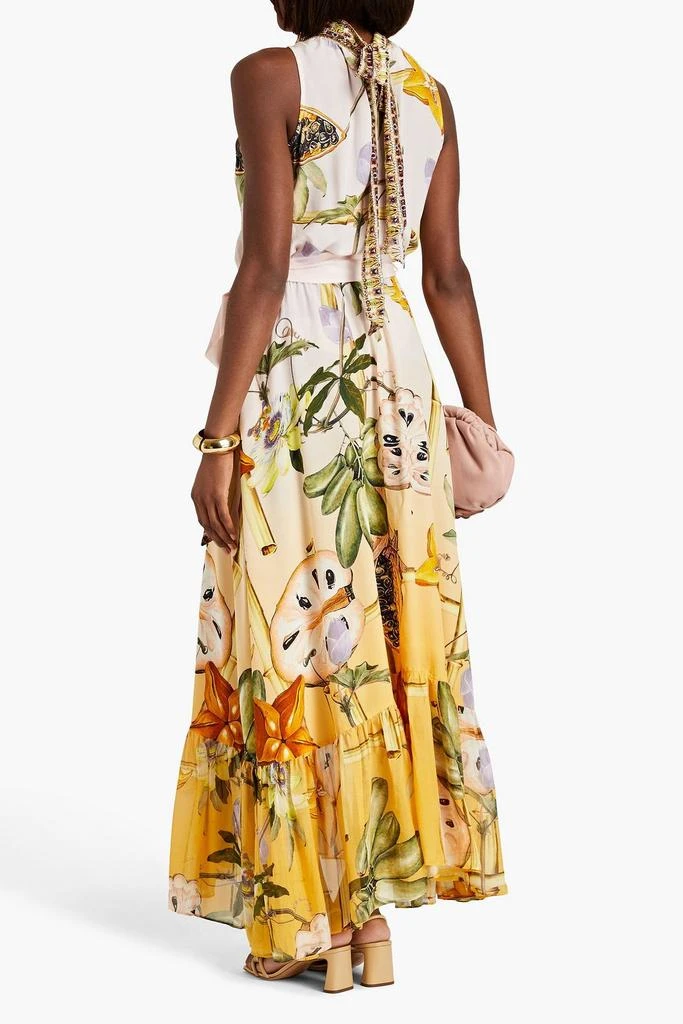 商品Camilla|Embellished printed silk crepe de chine maxi dress,价格¥3140,第3张图片详细描述