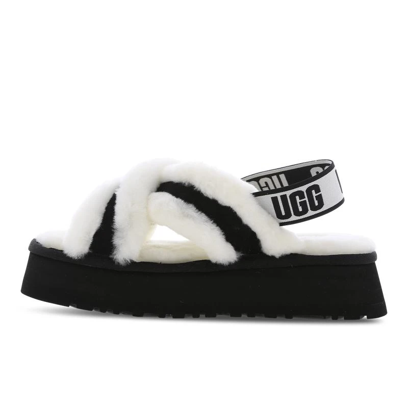 商品UGG|UGG Disco Cross Slide - Women Shoes,价格¥535,第4张图片详细描述