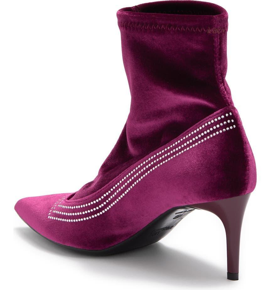 商品Moschino|Velvet Boot,价格¥1619,第4张图片详细描述