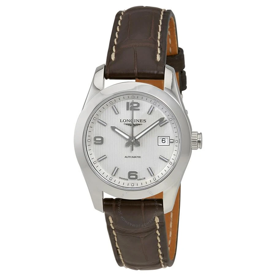 商品Longines|Conquest Classic Silver Dial Ladies Watch L22854763,价格¥9358,第1张图片