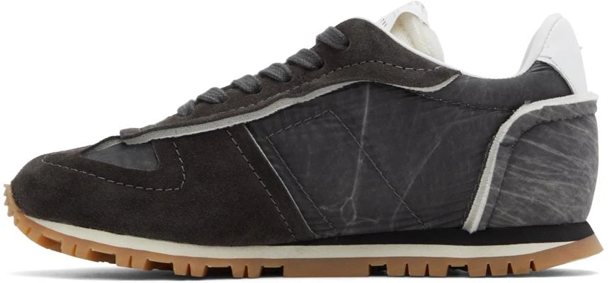 商品MAISON MARGIELA|Gray Retro Runners Sneakers,价格¥1919,第3张图片详细描述