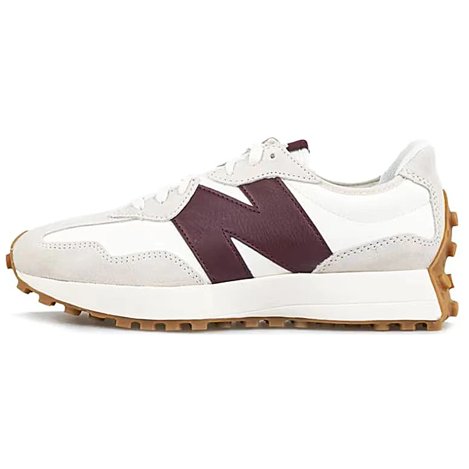 商品[国内直发] New Balance|[预售3天]【定制球鞋】   NB 327 MOR 减龄少女love 浪漫情侣减震防滑耐磨透气轻便 低帮 训练跑步鞋 女款 粉白,价格¥1173,第7张图片详细描述