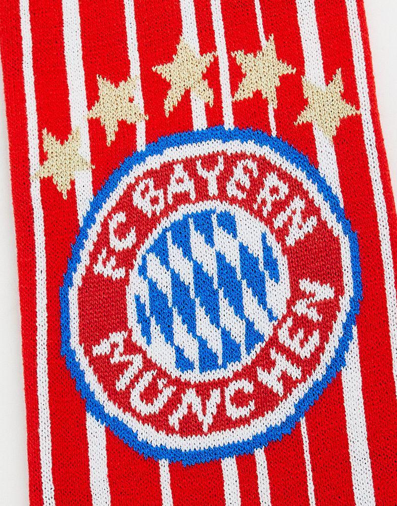 商品Adidas|adidas Football FC Bayern Munich 2022/23 scarf in red,价格¥132,第5张图片详细描述