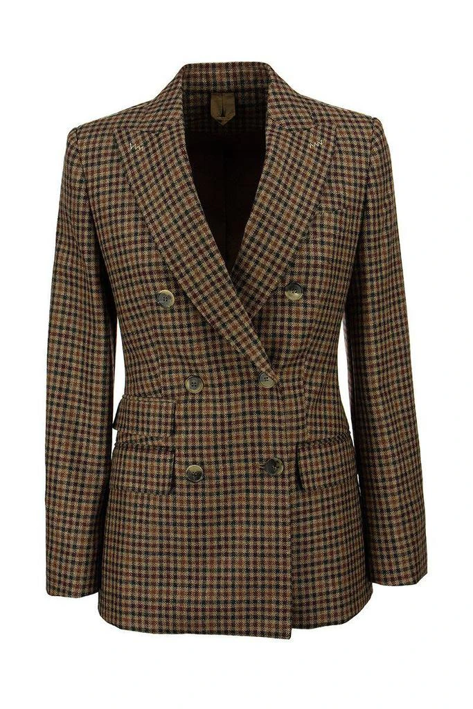 商品Max Mara|MAX MARA ARABBA - Wool and cashmere jacquard blazer,价格¥5169,第1张图片