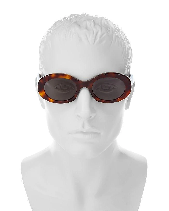 商品Celine|Triomphe Oval Sunglasses, 52mm,价格¥3753,第3张图片详细描述