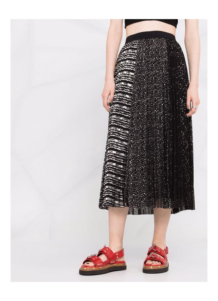 商品Karl Lagerfeld Paris|k dots pleated skirt,价格¥1457,第7张图片详细描述