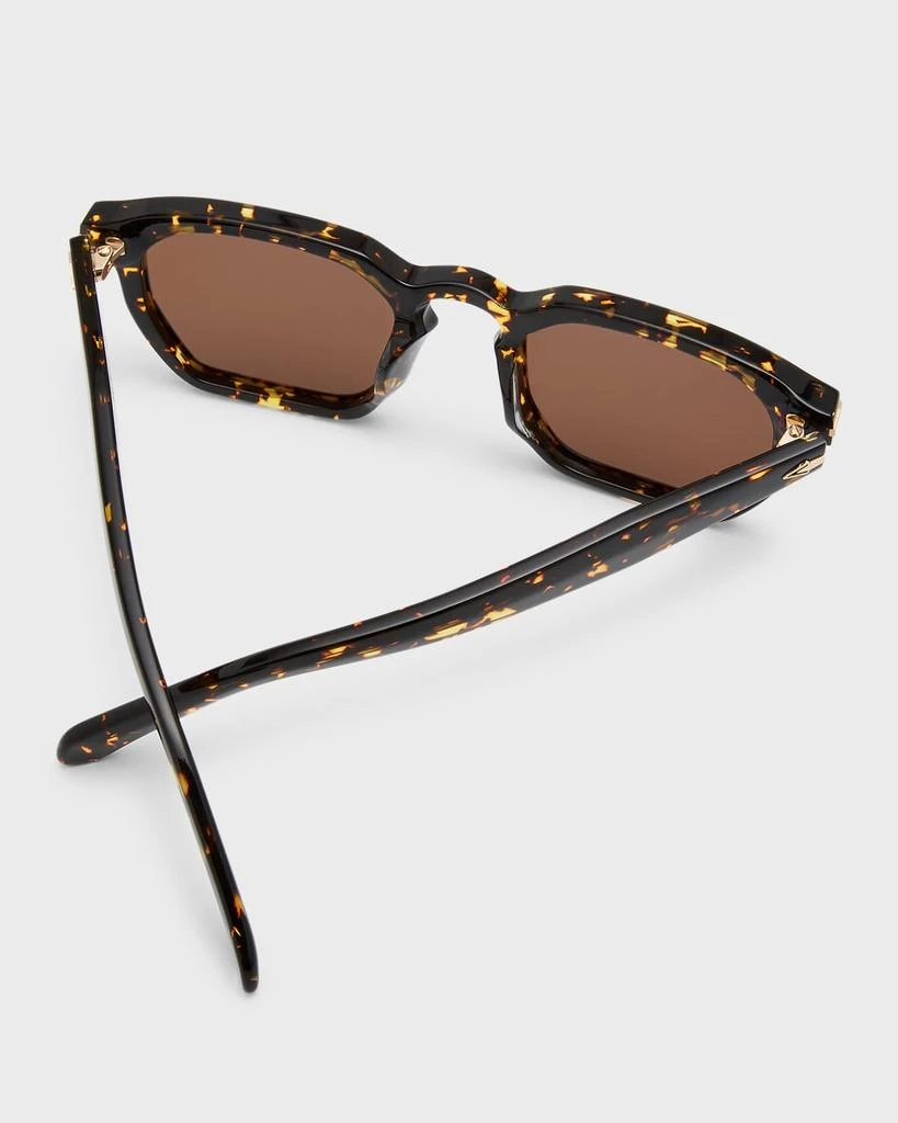 商品KAREN WALKER|Keyhole Acetate Square Sunglasses,价格¥1443,第5张图片详细描述