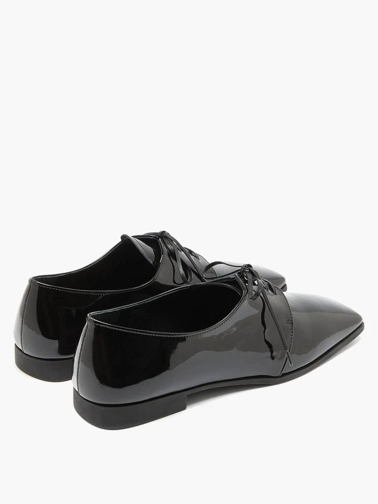 商品Prada|Square-toe patent-leather shoes,价格¥1832,第4张图片详细描述